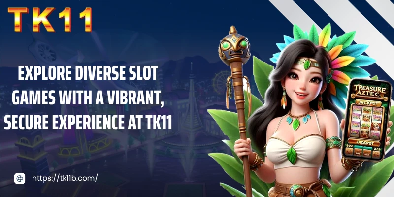 Explore diverse slot games with a vibrant, secure experience at TK11